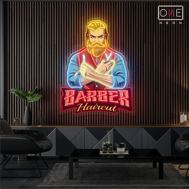 Enseigne LED néon pour salon de coiffure