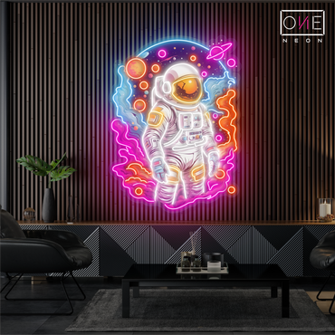 Enseigne Néon LED "Aventurier Stellaire"