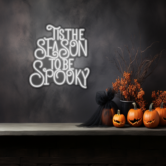 En cette saison d'Halloween, soyez effrayant ! Enseigne Néon LED