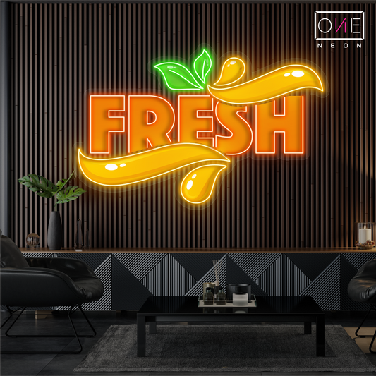 Enseigne néon LED artistique fraîche