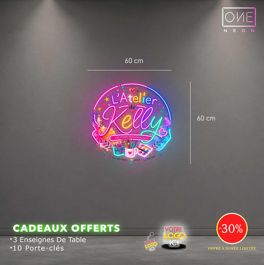 L'Atelier de Kelly | Enseigne LED Néon