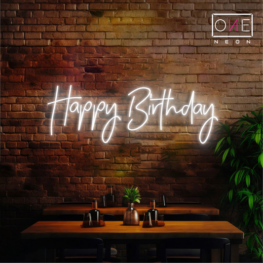 Joyeux Anniversaire Enseigne Néon