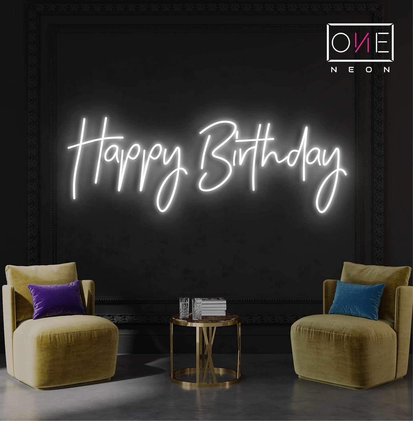 Joyeux Anniversaire Enseigne Néon