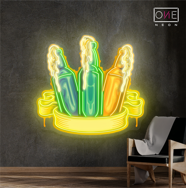 Enseigne néon LED Triple Chill
