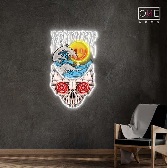 Enseigne Néon LED "Deadwave Artwork"