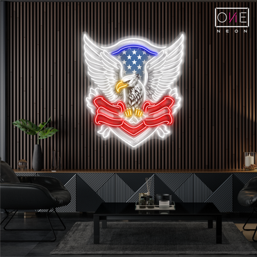 Enseigne lumineuse LED Néon "Symbole de la Liberté"