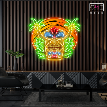 Enseigne néon LED "Island Spirit Artwork"