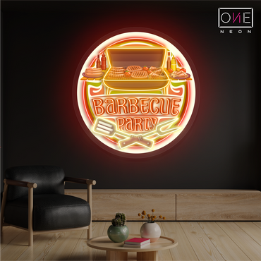 Enseigne néon LED pour barbecue