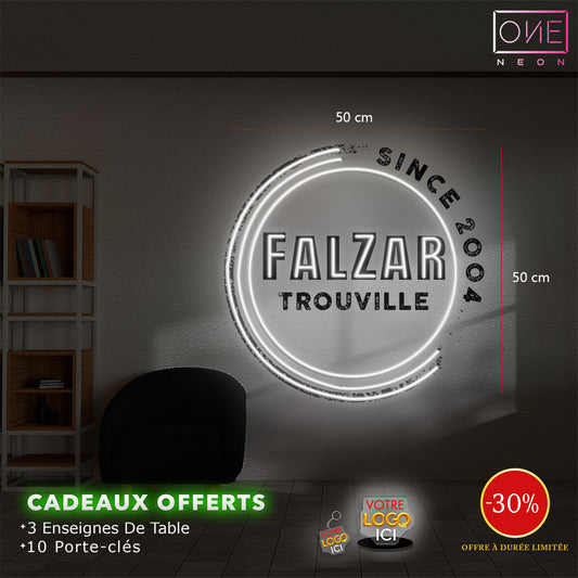 Falzal Trouville| Enseigne LED Néon