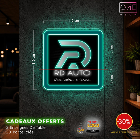 RD AUTO | Enseignes LED Néon
