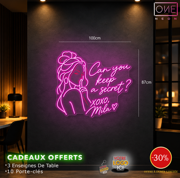 MILA CLUB | Enseigne LED Néon