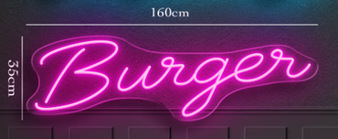 Monkey Burgers | Enseigne LED Néon