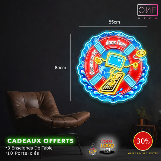 Comme un PC | Enseigne LED Néon