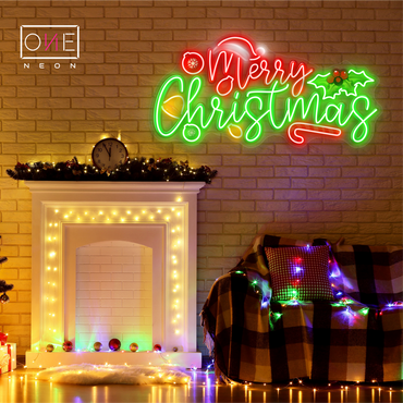 Enseigne au néon LED « Joyeux Noël »