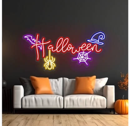 Enseigne néon LED Halloween