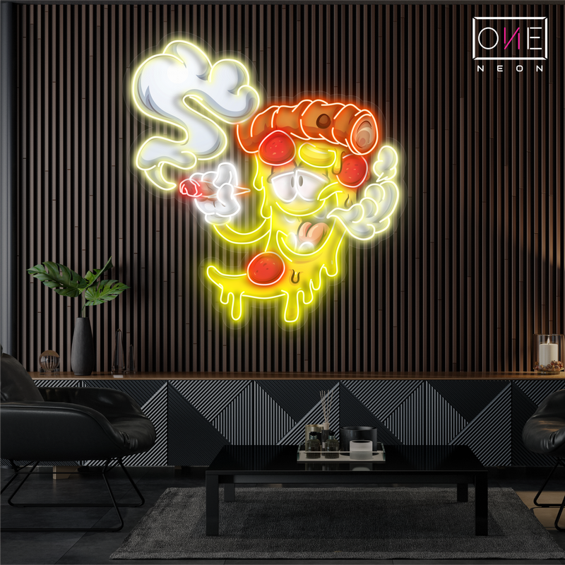 Enseigne LED néon décorative Pizza