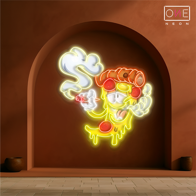 Enseigne LED néon décorative Pizza