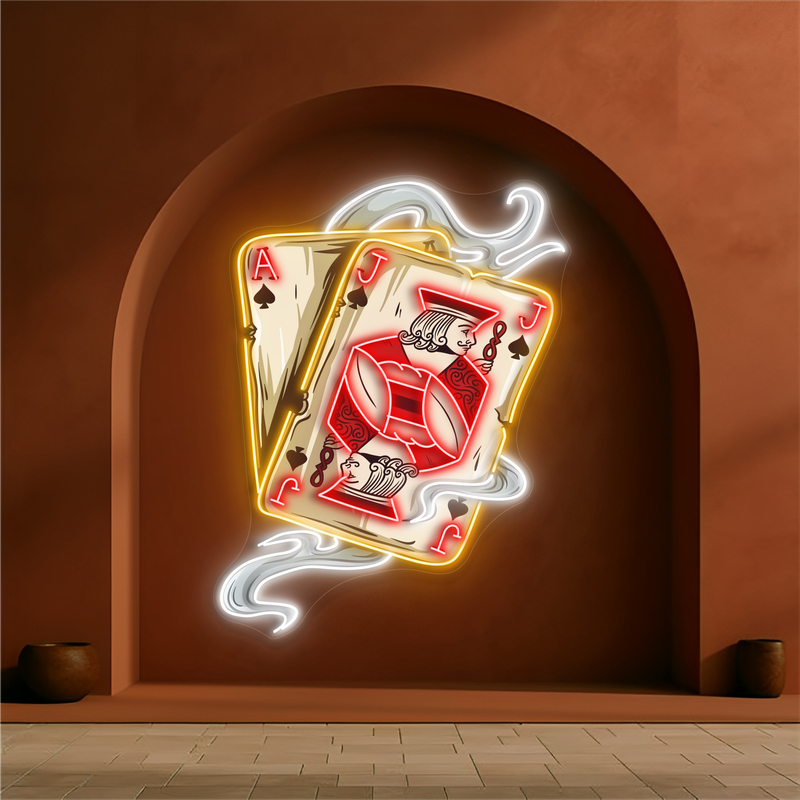 Enseigne lumineuse LED néon Ace & Jack Blaze Artwork