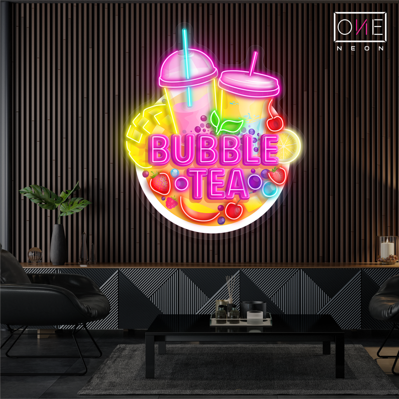 Enseigne néon LED Sweet Bubble Tea