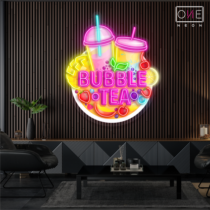 Enseigne néon LED Sweet Bubble Tea