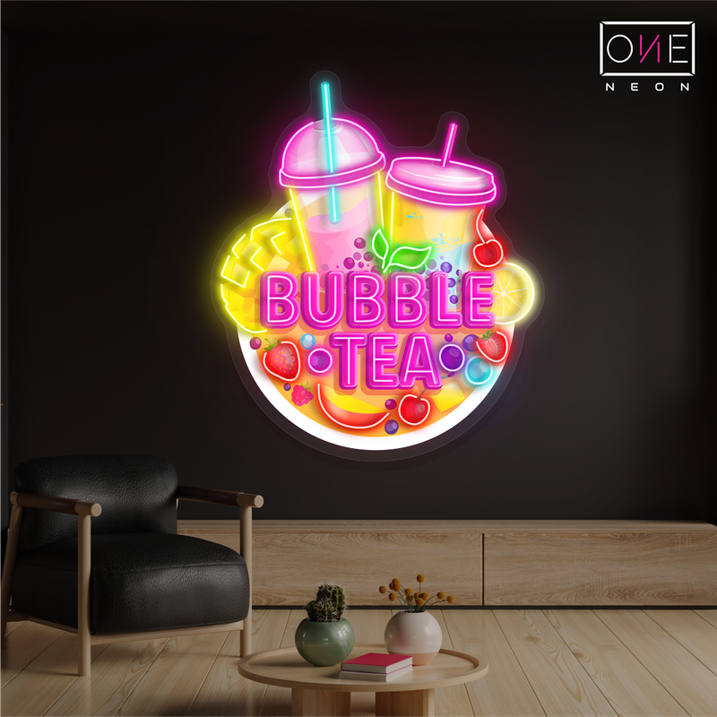 Enseigne néon LED Sweet Bubble Tea