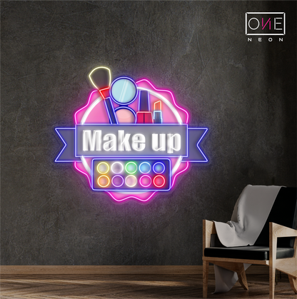 Enseigne néon LED murale "Beauty Palette"