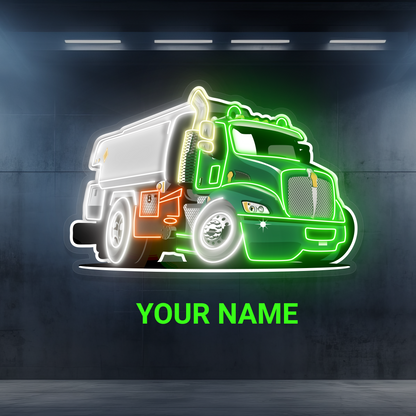 Enseigne Néon LED "Mighty Hauler"