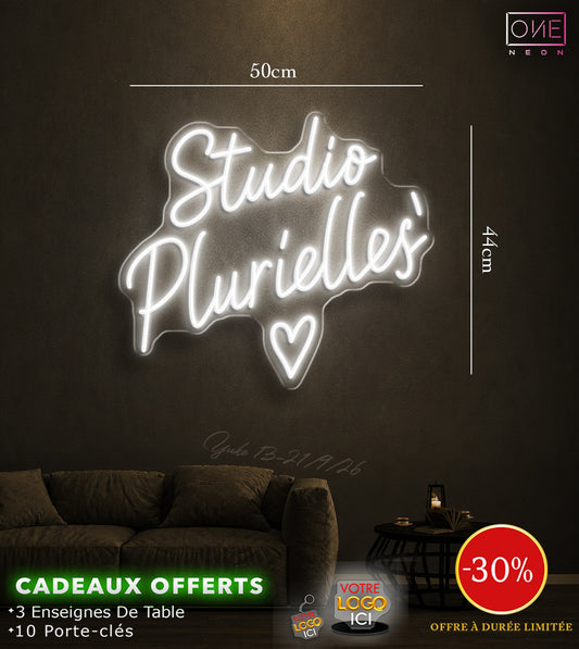 Studio Plurielles | Enseigne LED Néon