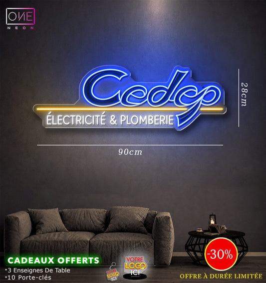 Cedep | Enseigne LED Néon
