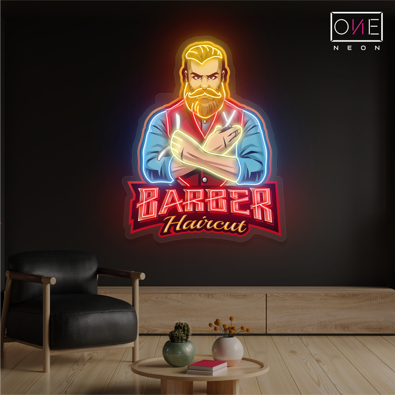 Enseigne LED néon pour salon de coiffure