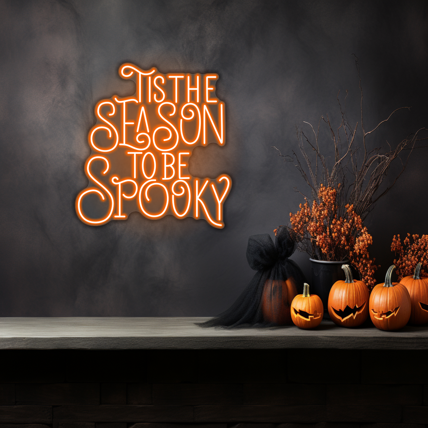 En cette saison d'Halloween, soyez effrayant ! Enseigne Néon LED