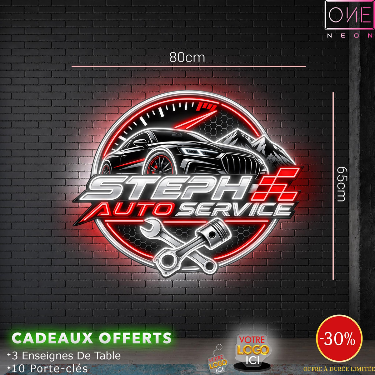 Stephn Auto | Enseigne LED Néon