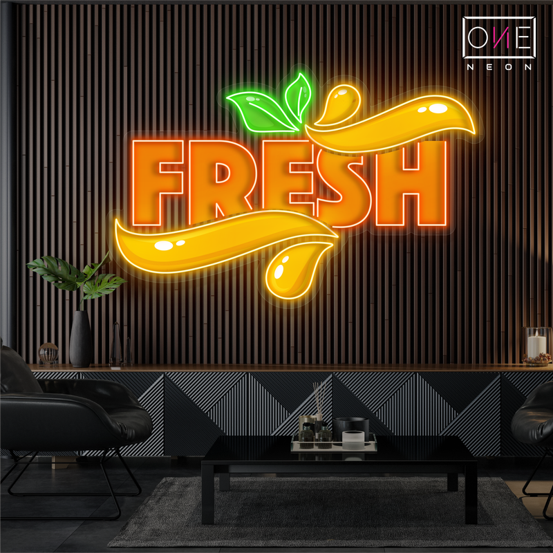 Enseigne néon LED artistique fraîche