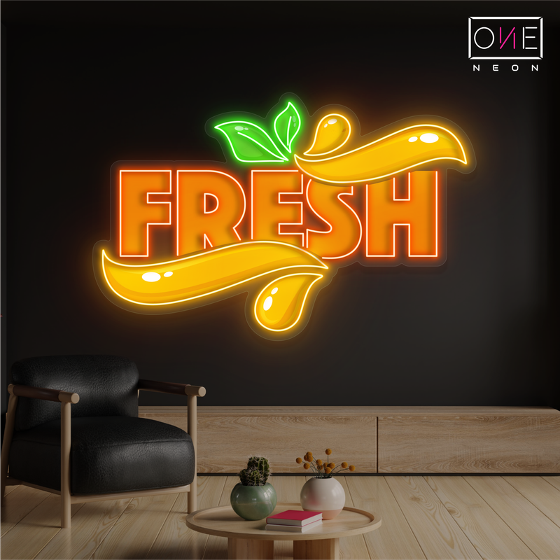 Enseigne néon LED artistique fraîche