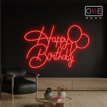 Joyeux Anniversaire Enseigne Néon