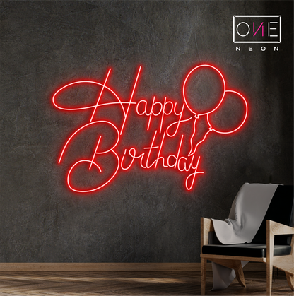 Joyeux Anniversaire Enseigne Néon