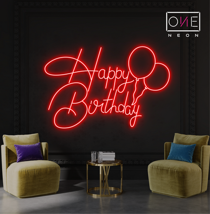 Joyeux Anniversaire Enseigne Néon