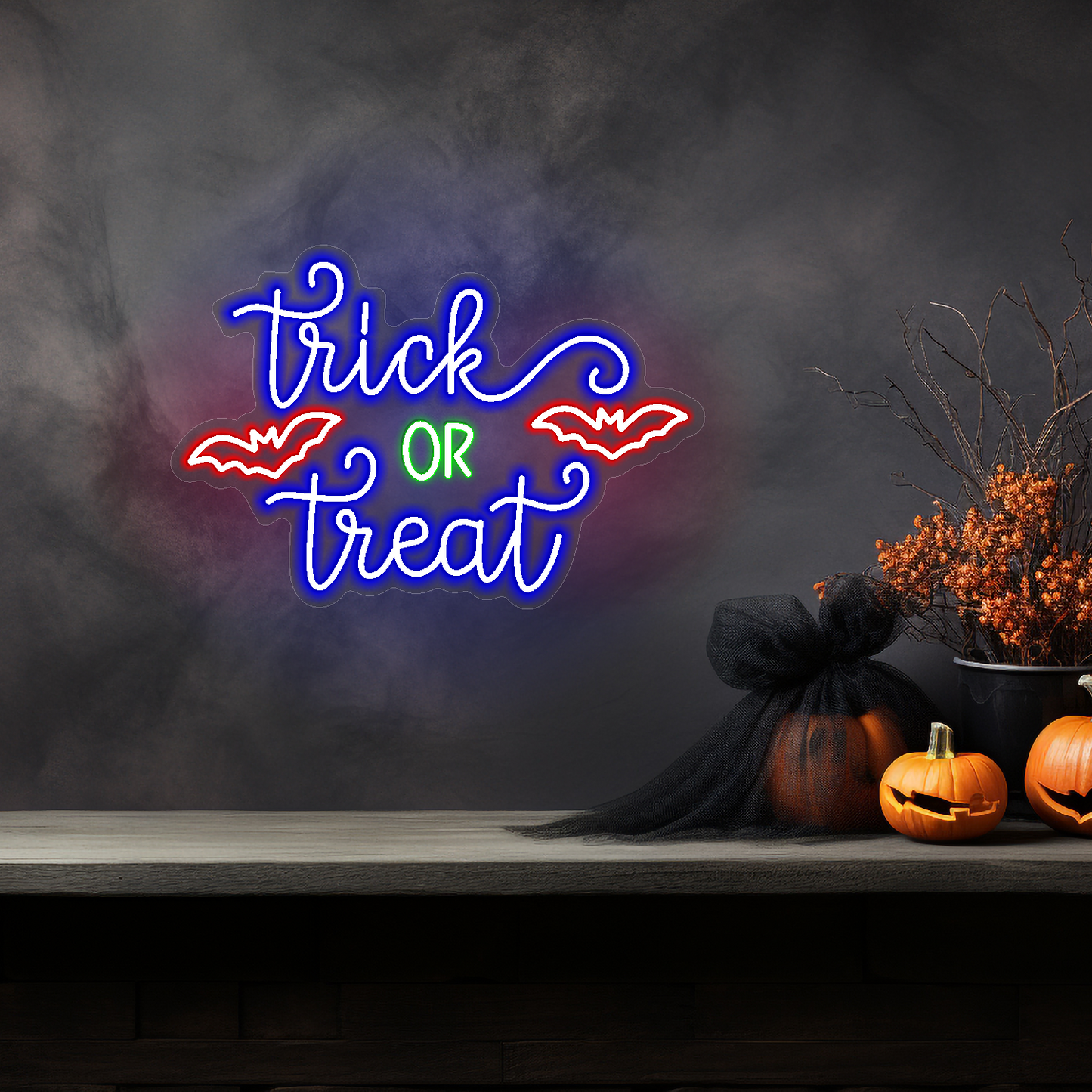 Enseigne néon LED Halloween