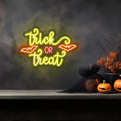 Enseigne néon LED Halloween