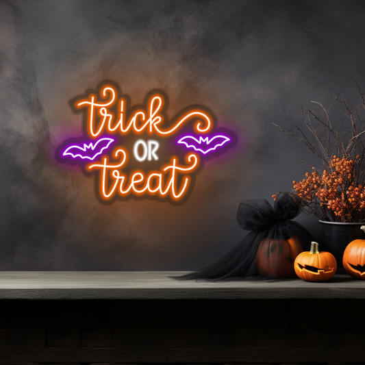 Enseigne néon LED Halloween