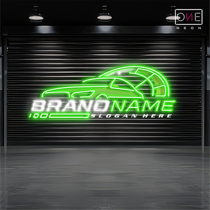 Enseigne lumineuse LED néon "Green Drive Artwork"