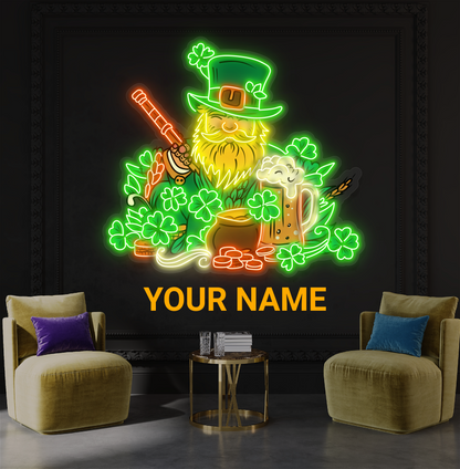 Enseigne néon LED Lucky Brew