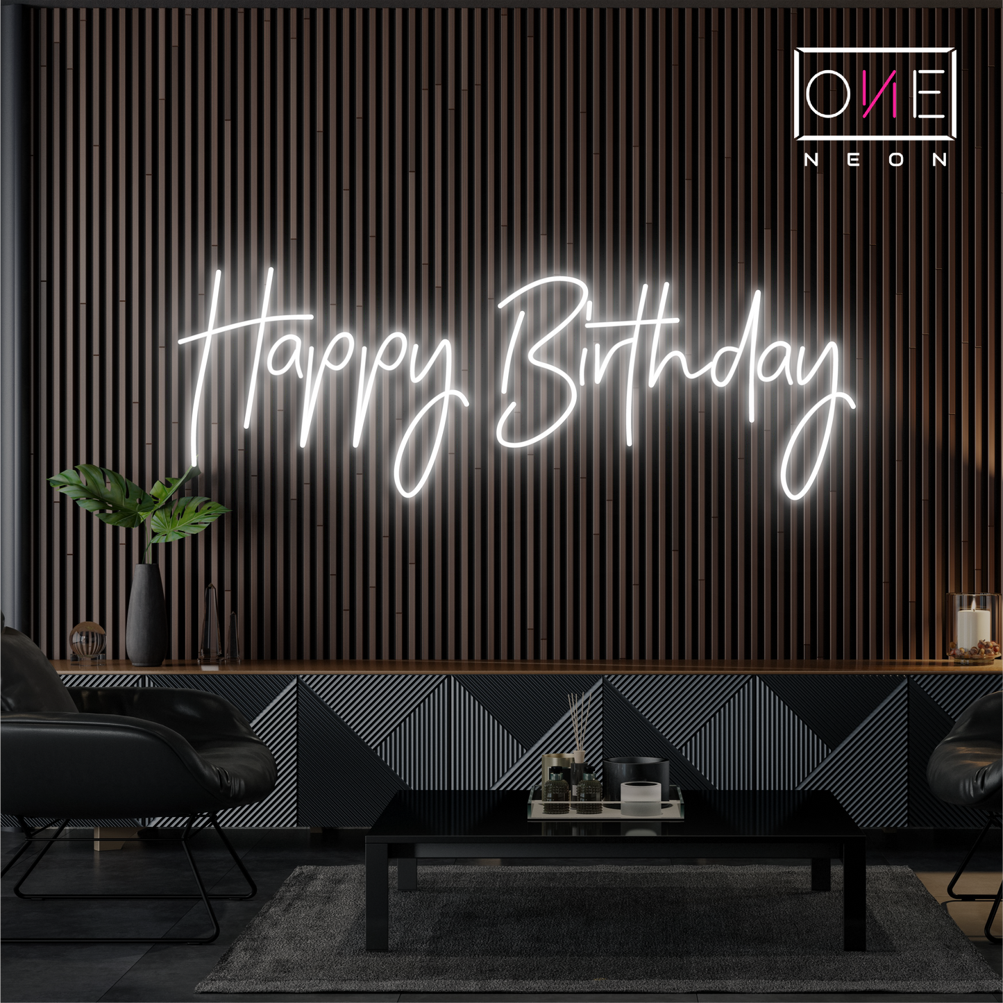 Joyeux Anniversaire Enseigne Néon