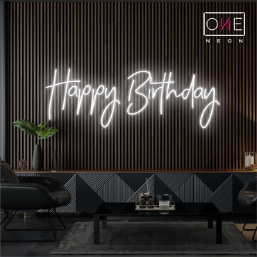 Joyeux Anniversaire Enseigne Néon