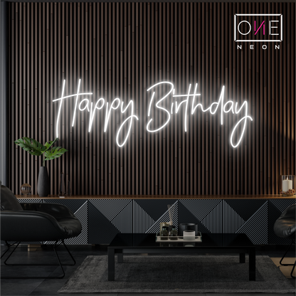 Joyeux Anniversaire Enseigne Néon