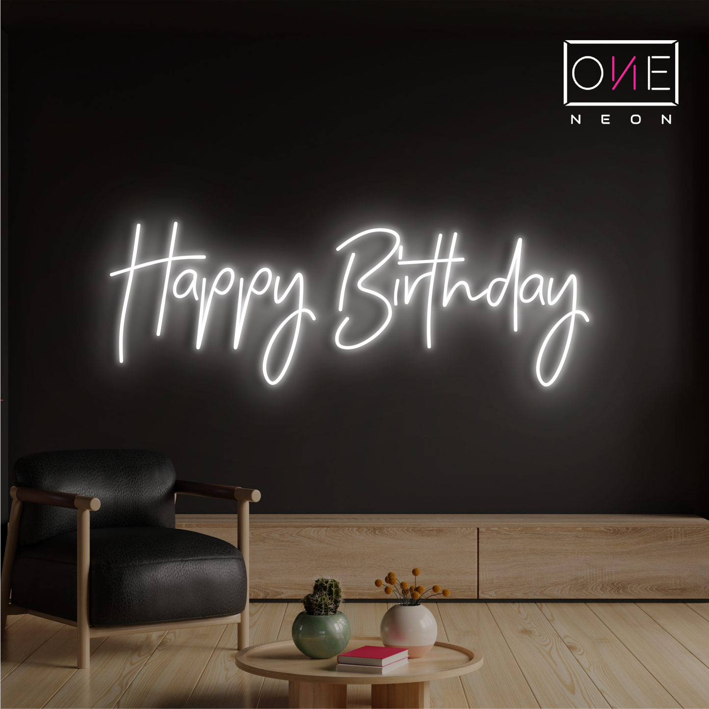 Joyeux Anniversaire Enseigne Néon