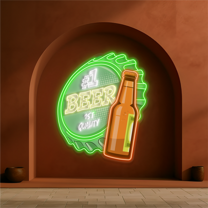 Enseigne néon LED Top Brew Artwork