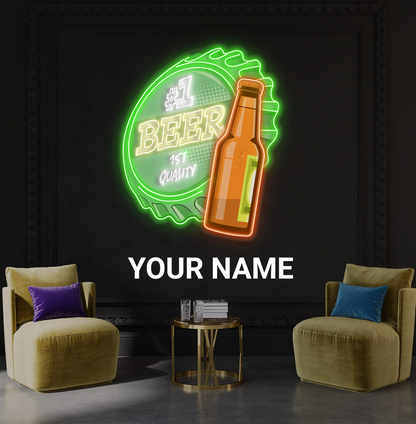 Enseigne néon LED Top Brew Artwork