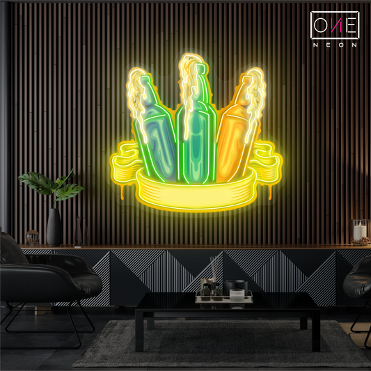Enseigne néon LED Triple Chill