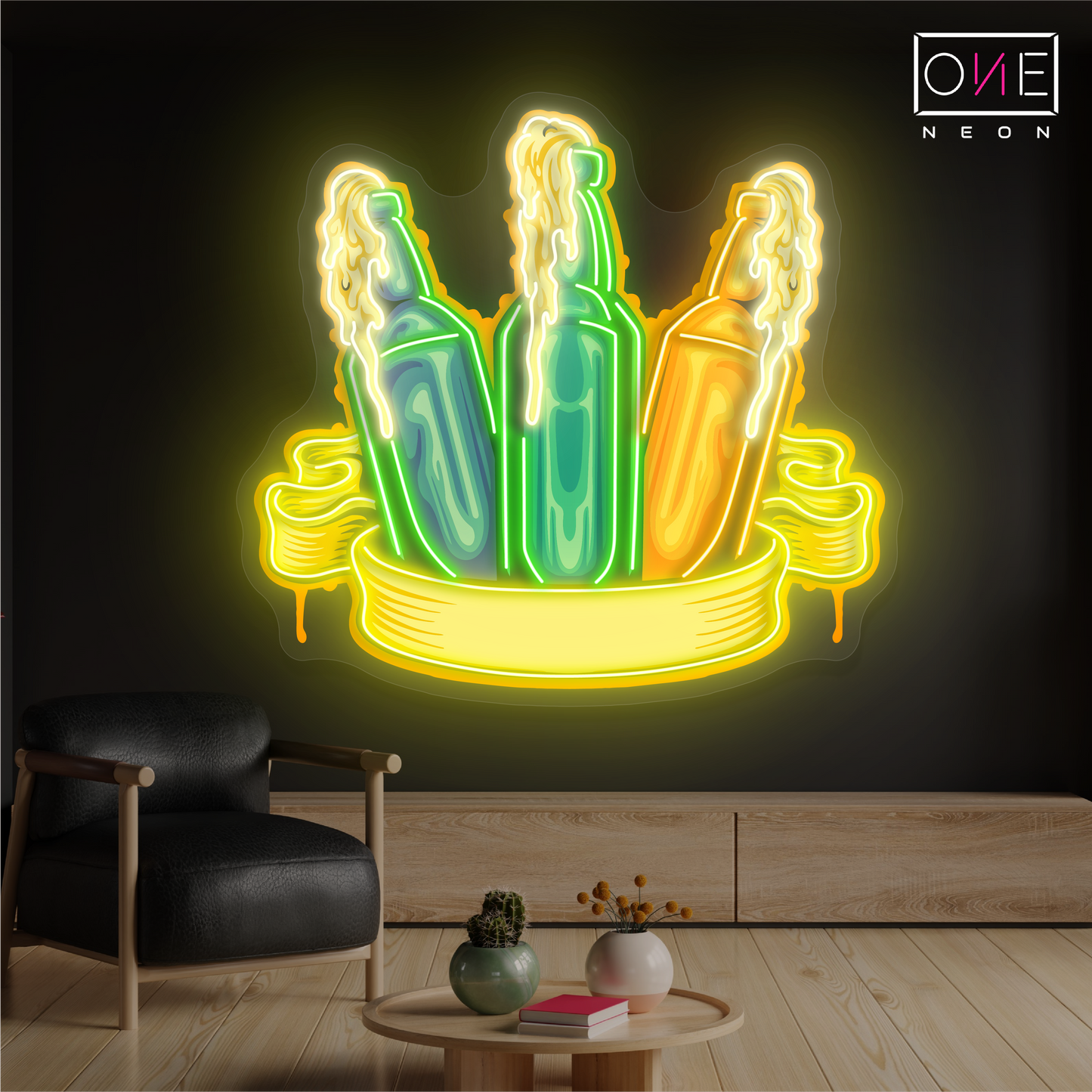 Enseigne néon LED Triple Chill
